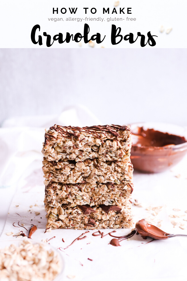 Homemade Granola Bars (vegan, allergyfriendly) Allergylicious