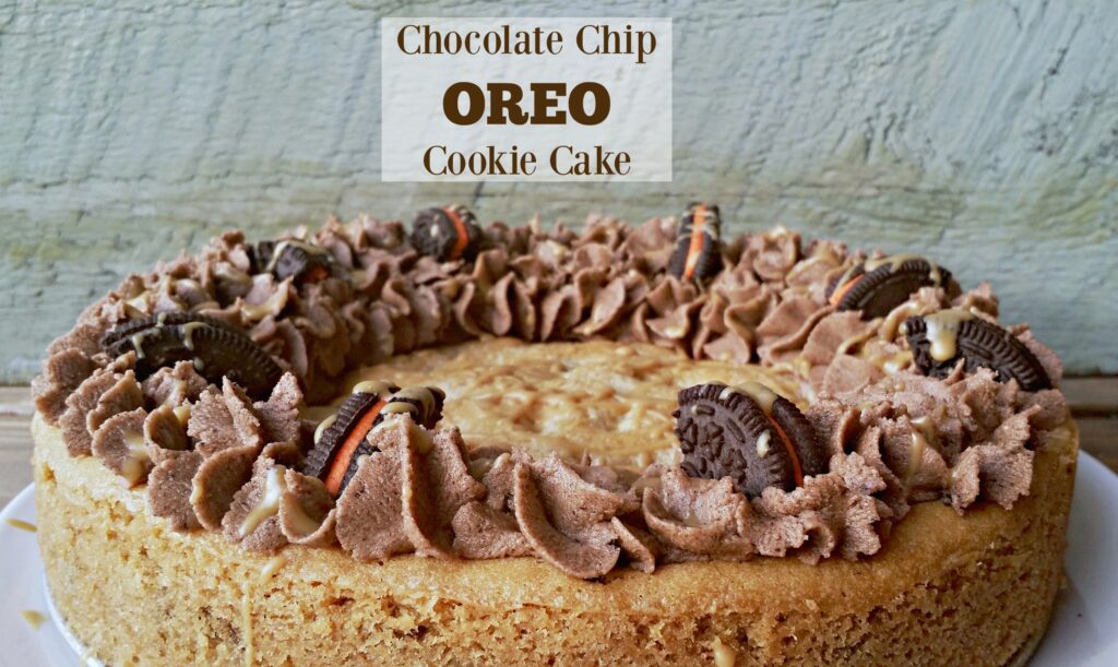 V Chocolate Chip Oreo Cake to celebrate life's biggest events