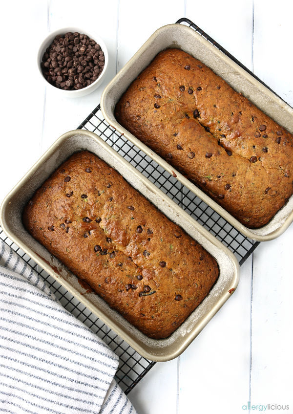 2 loaves of Zucchini Bread