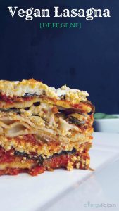 The most delicious, Vegan, allergy-friendly lasagna!