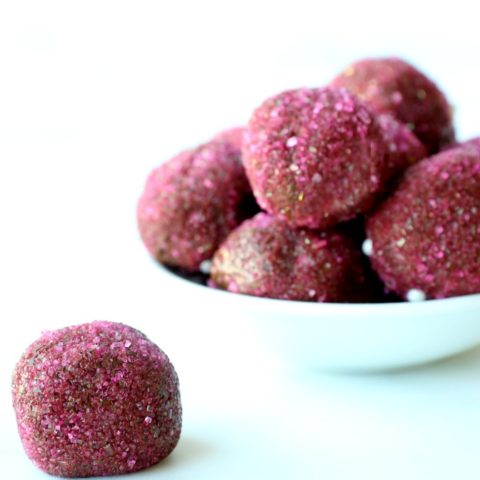 Vegan Chocolate Protein Bites