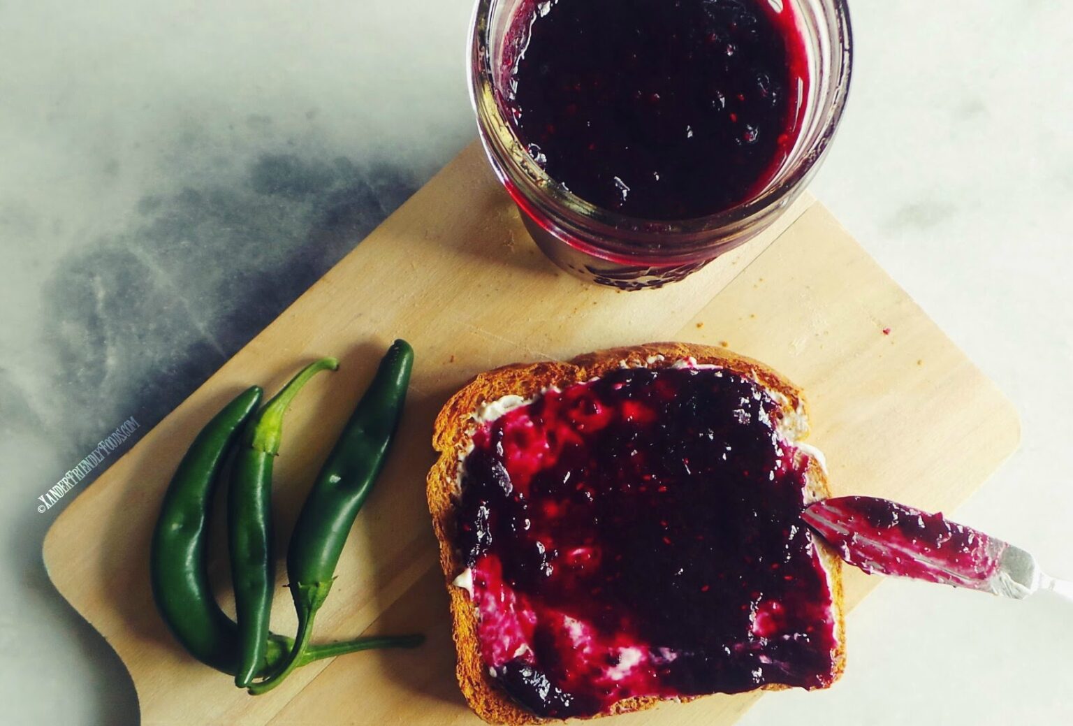 Mixed Berry Pepper Jelly Allergylicious