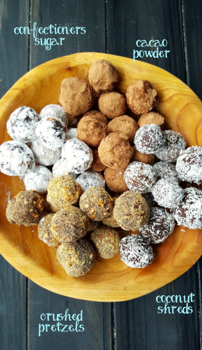 Two Step Truffles {vegan, nutfree + glutenfree} Allergylicious