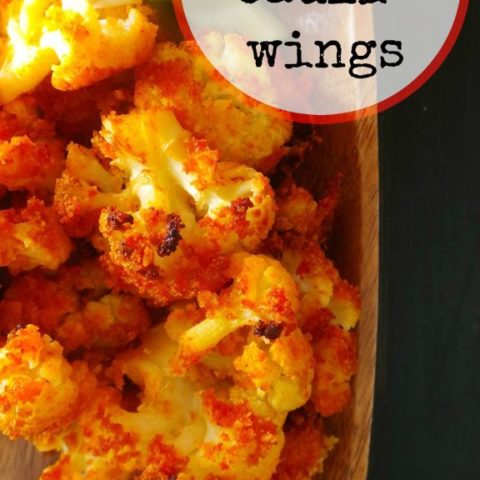 Sriracha Cauliflower Wings