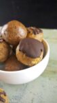 Chocolate Mocha Protein Bites- easy to make, guilt free & allergy-friendly