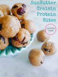 SunButter Craisin Protein Bites