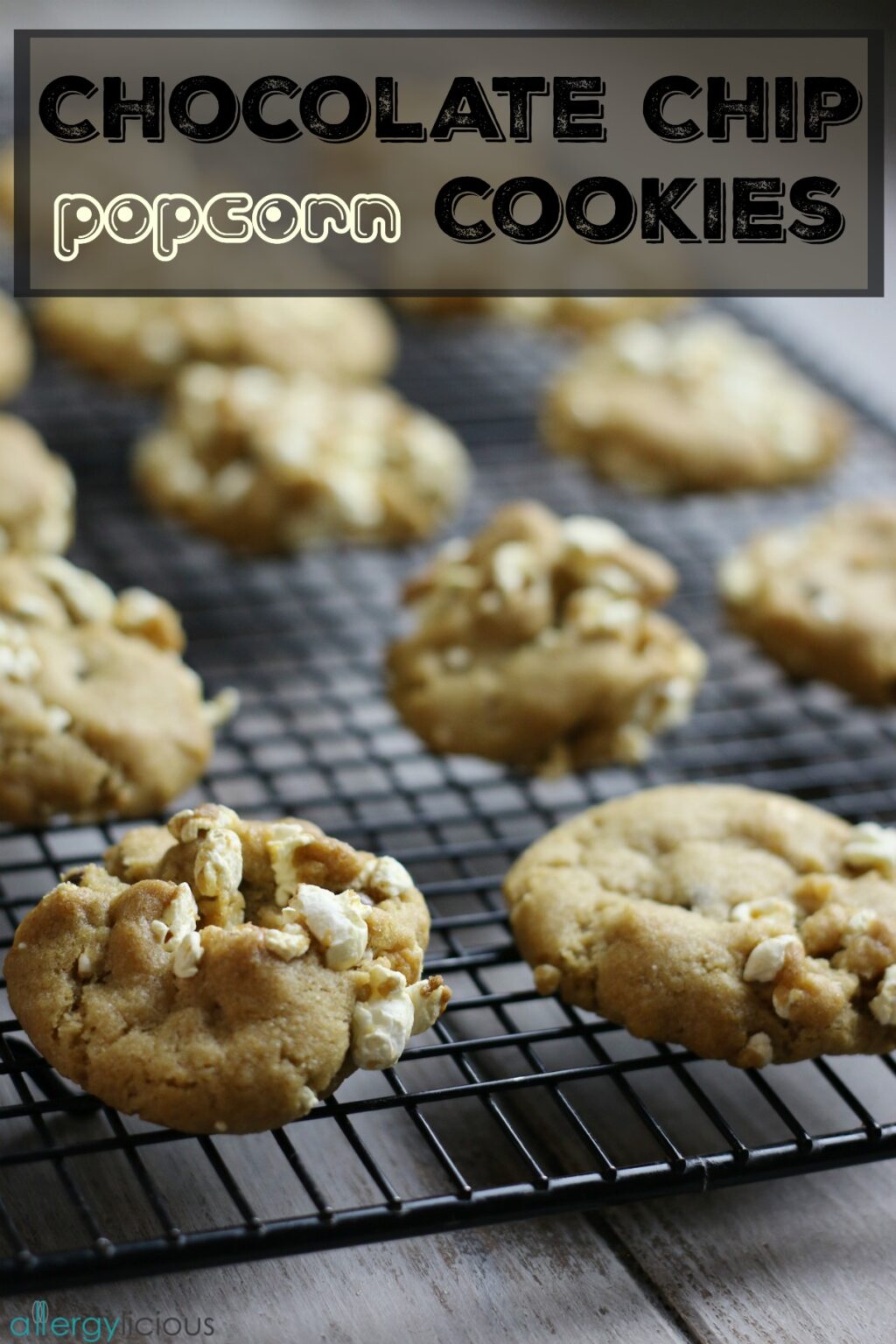 Easy Popcorn Chocolate Chip Cookies Allergylicious
