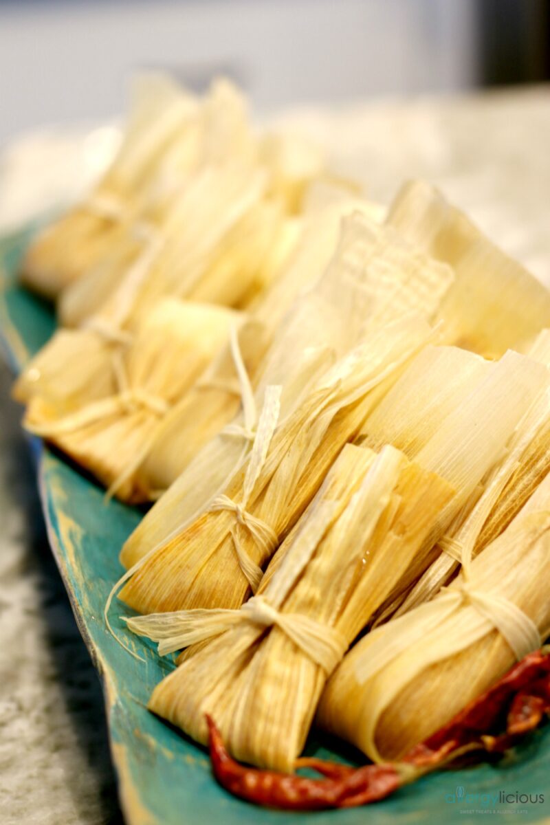 How to Make Vegan Jackfruit Tamales Allergylicious
