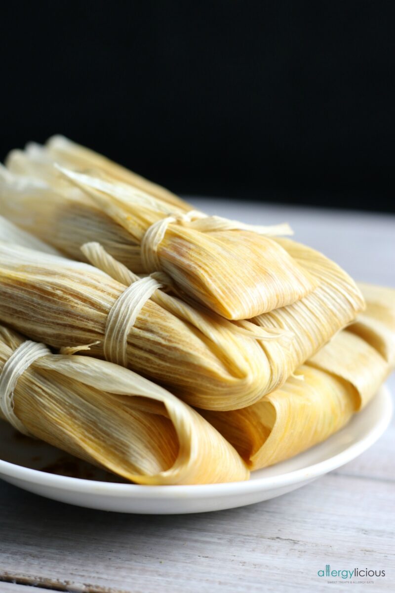 How to Make Vegan Jackfruit Tamales Allergylicious