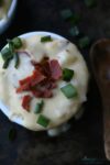 This soup is comfort food at its finest. Rich & velvety, dairy-free potato soup.