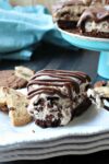 Wow your friends with this homemade Brookie Ice Cream Cake (allergy-free)