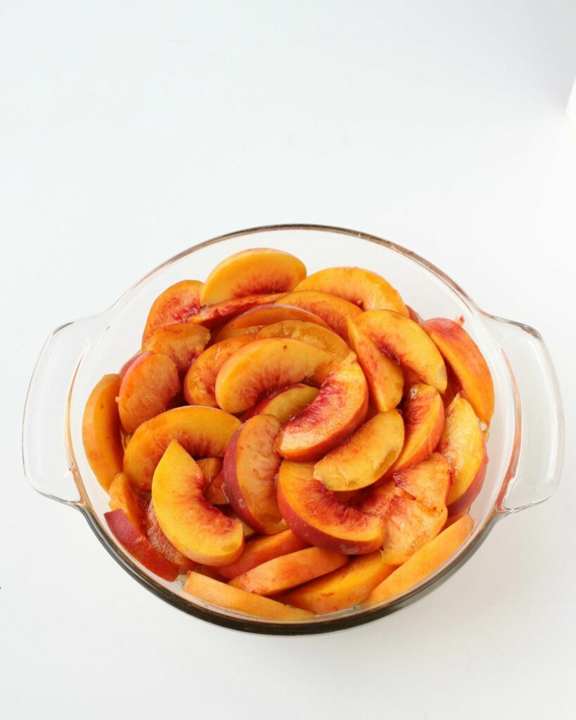 Grandma's Homemade Peach Cobbler recipe with an allergy-friendly twist.