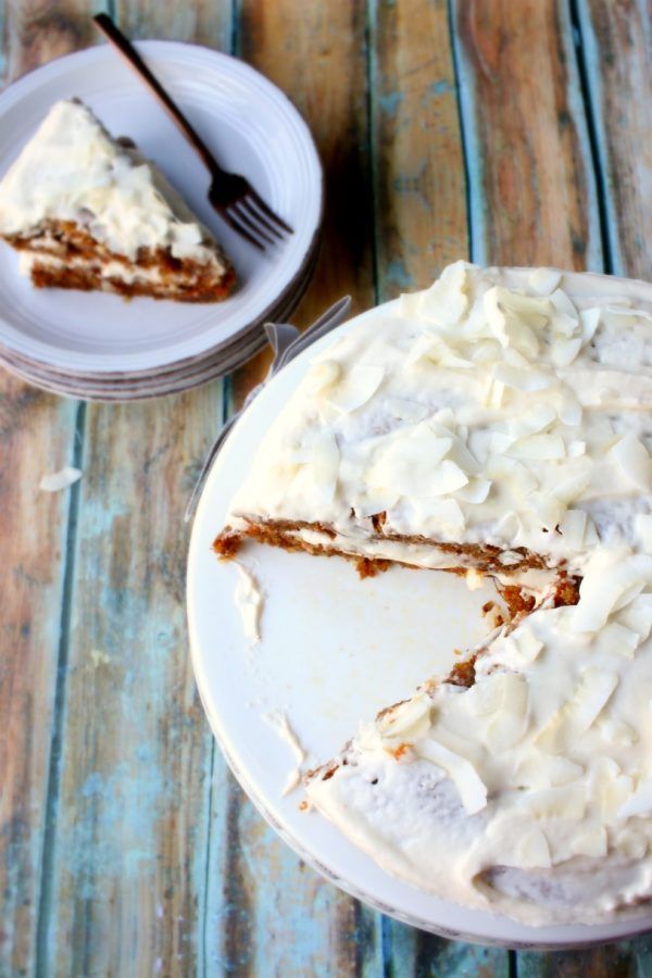 Perfectly Spiced, Vegan Carrot Cake (Gluten and Nut Free) Allergylicious