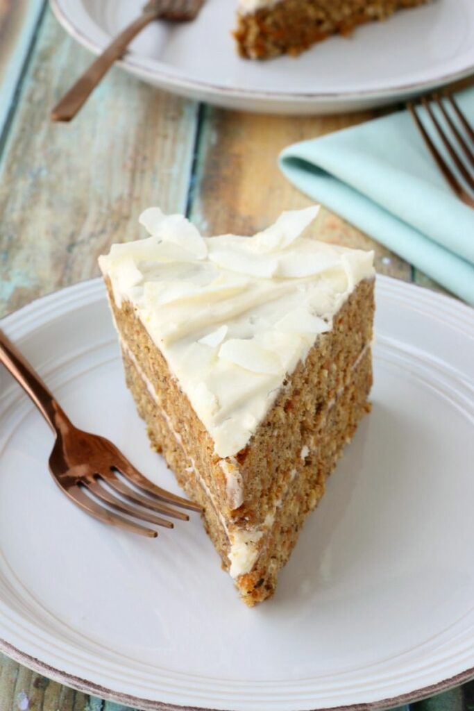Classic carrot cake, perfectly spice & topped with delicious homemade frosting