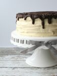 Red Velvet Cake with Cream Cheese Frosting and Chocolate Ganache. V,GF, NF