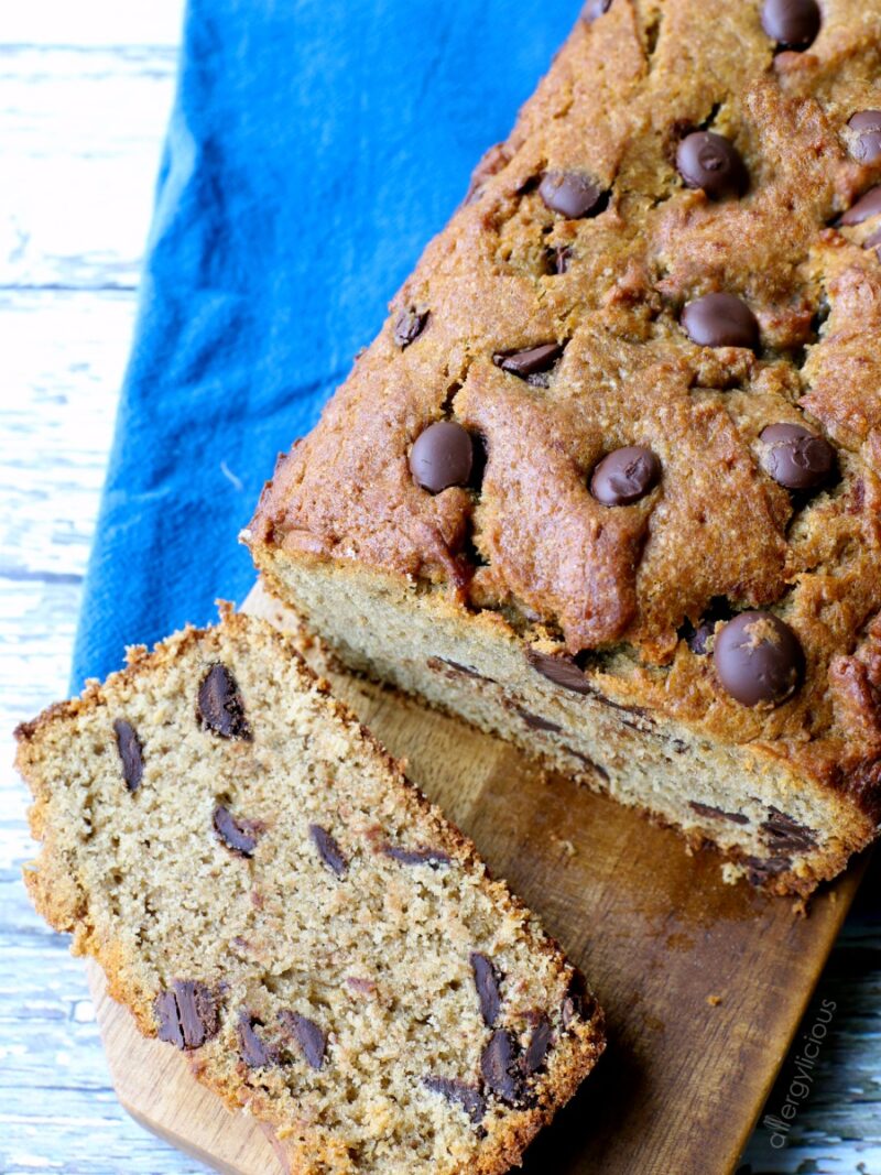 Allergyfriendly Chocolate Chip Banana Bread Allergylicious
