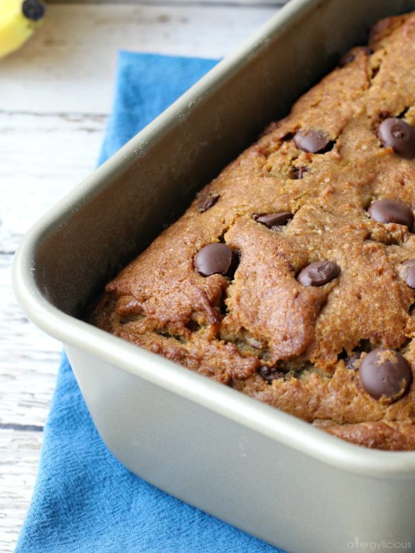 Allergyfriendly Chocolate Chip Banana Bread Allergylicious