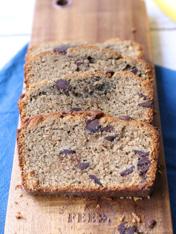 Allergyfriendly Chocolate Chip Banana Bread Allergylicious