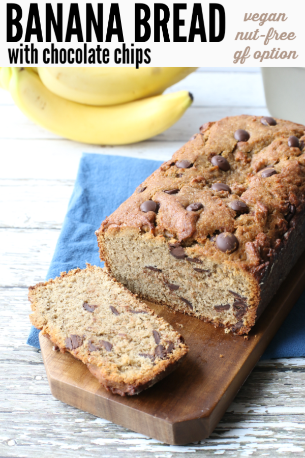 Allergyfriendly Chocolate Chip Banana Bread Allergylicious