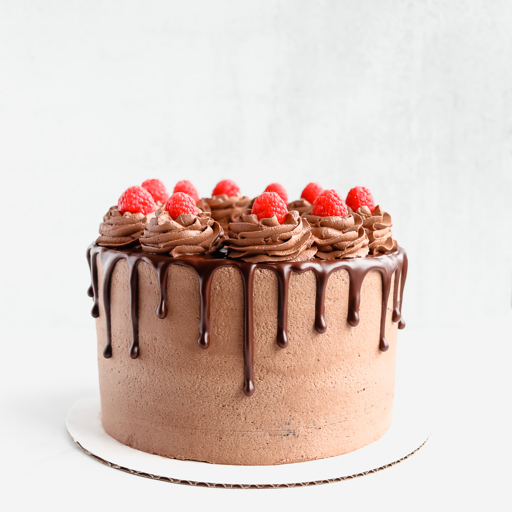Chocolate Bundt Cake with Dark Chocolate Raspberry Ganache - This  Celebrated Life