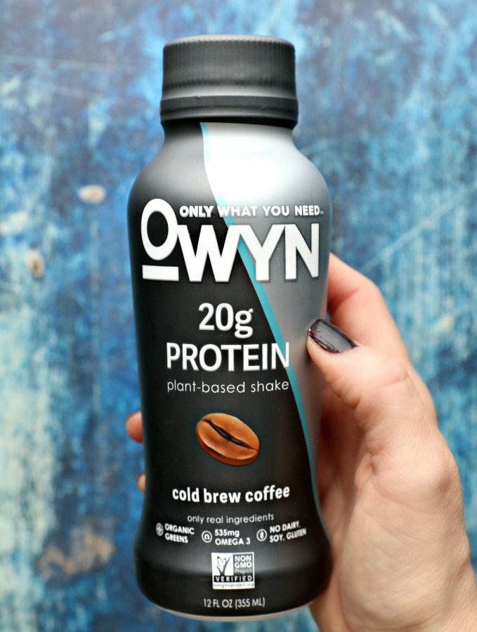 Smooth, rich, Cold Brew Coffee Protein Drink by OWYN...plant-based, allergen-free and unbelievably delicious.