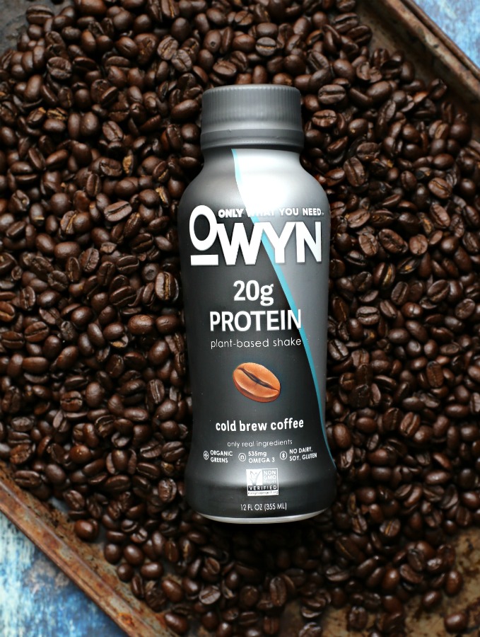 Smooth, rich, Cold Brew Coffee Protein Drink by OWYN...plant-based, allergen-free and unbelievably delicious.