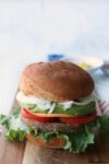 California grillable veggie burger