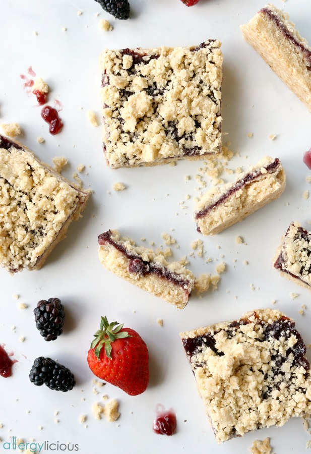 Raspberry Shortbread Cakes - Nordic Ware