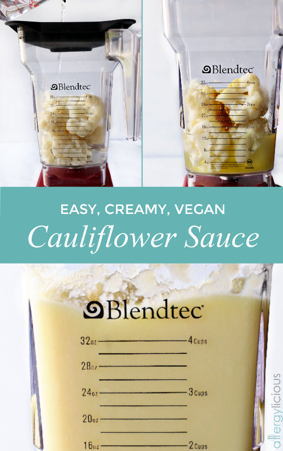 Cauliflower Sauce for dairy-free Gravy