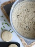 Homemade vegan cauliflower gravy