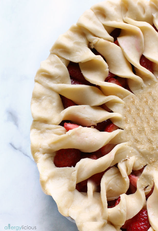 gluten-free strawberry pie crust