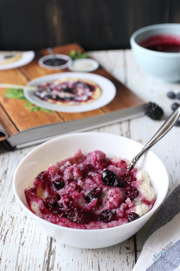 Bowl full of Berry Polenta