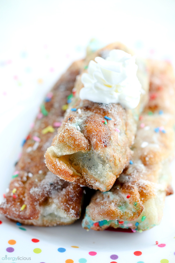 Dessert Egg Rolls (Chocolate Cake & Cream Cheese filled ...