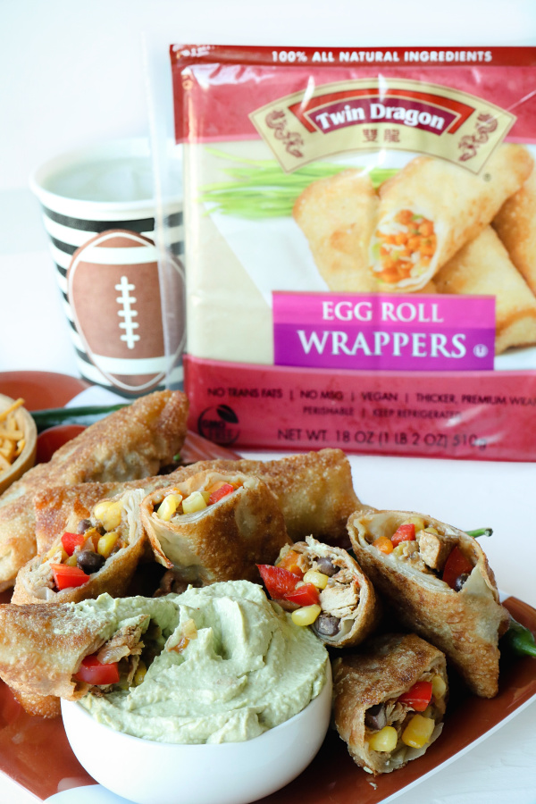 Vegan Tex Mex Egg Rolls - Rabbit and Wolves