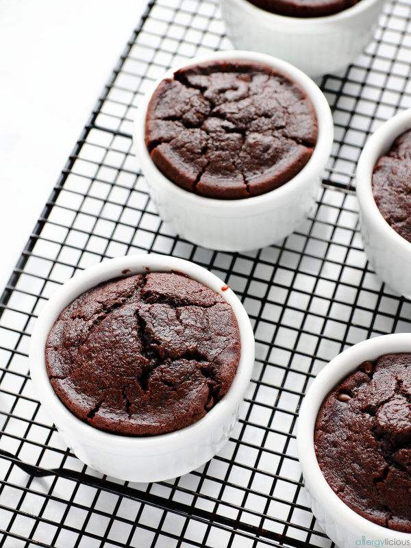 LAVA CAKE out of the oven