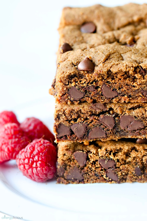 yummy vegan blondie recipe