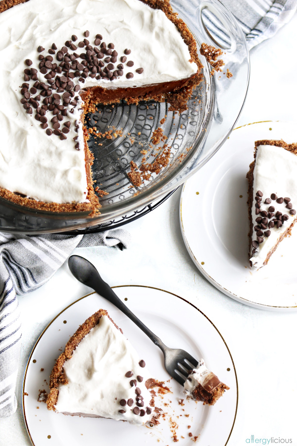 chocolate cream pudding pie