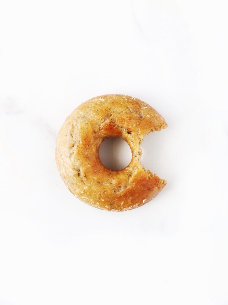 bitten banana donut gluten free vegan