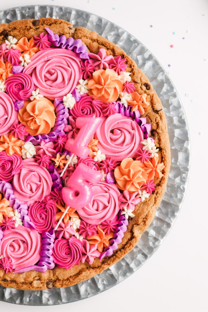 Chocolate Chip Cookie Cake - Daddio's Kitchen