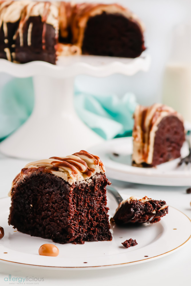 Gluten-free Chocolate Espresso Bundt Cake