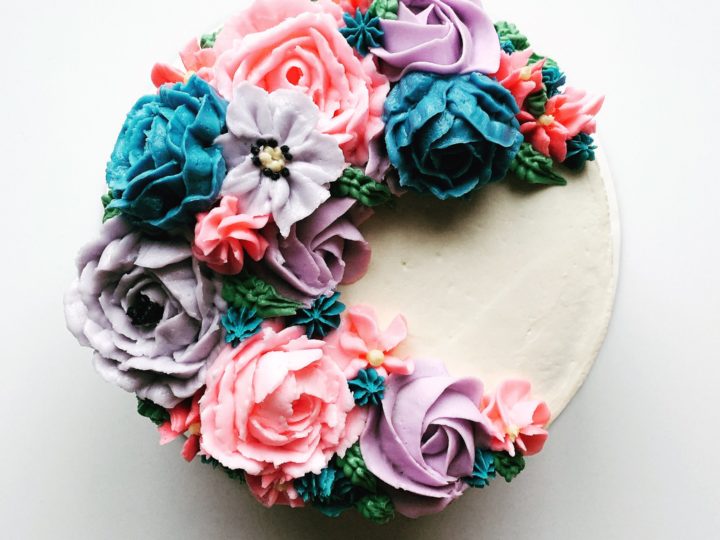 Buttercream Flower Cake - CakeCentral.com