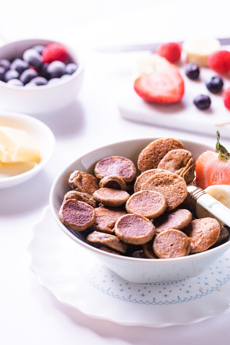 Healthy Vegan Pancake Cereal How to Make Allergylicious