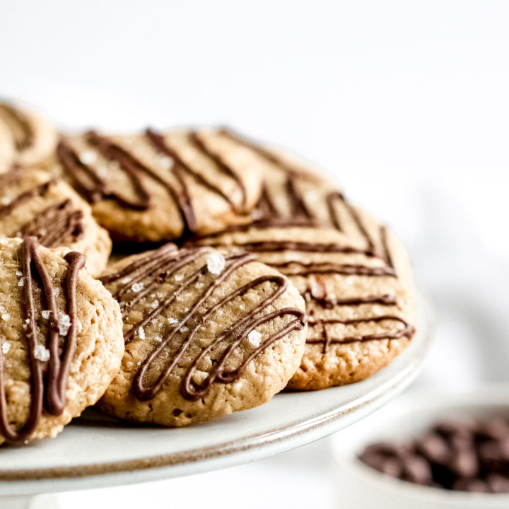 Easy Sunflower Butter Cookies (nut-free, vegan)