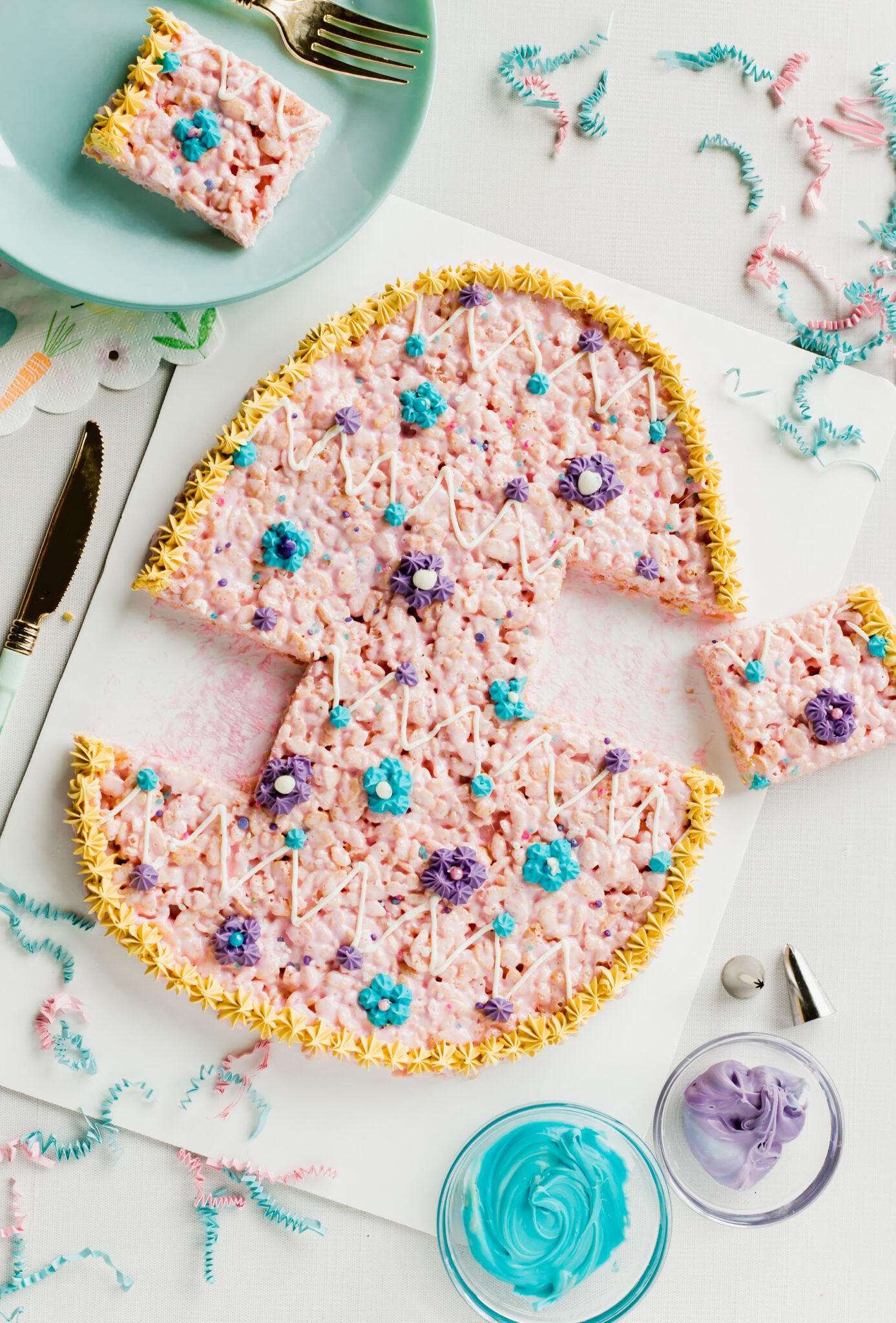Easy to Make Vegan Rice Krispy Treat Easter Egg Allergylicious