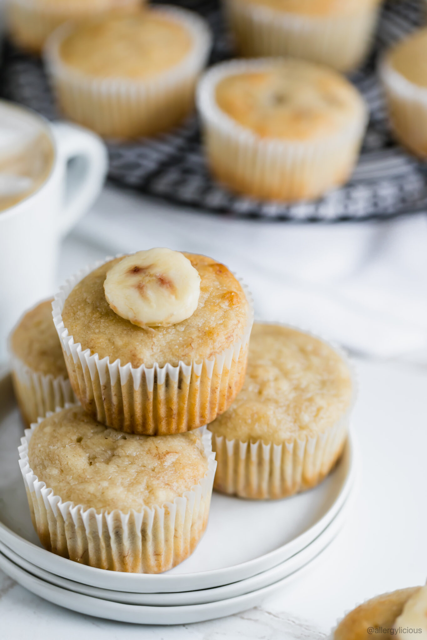 Easy And Delicious Vegan Banana Muffin Recipe Allergylicious 8658