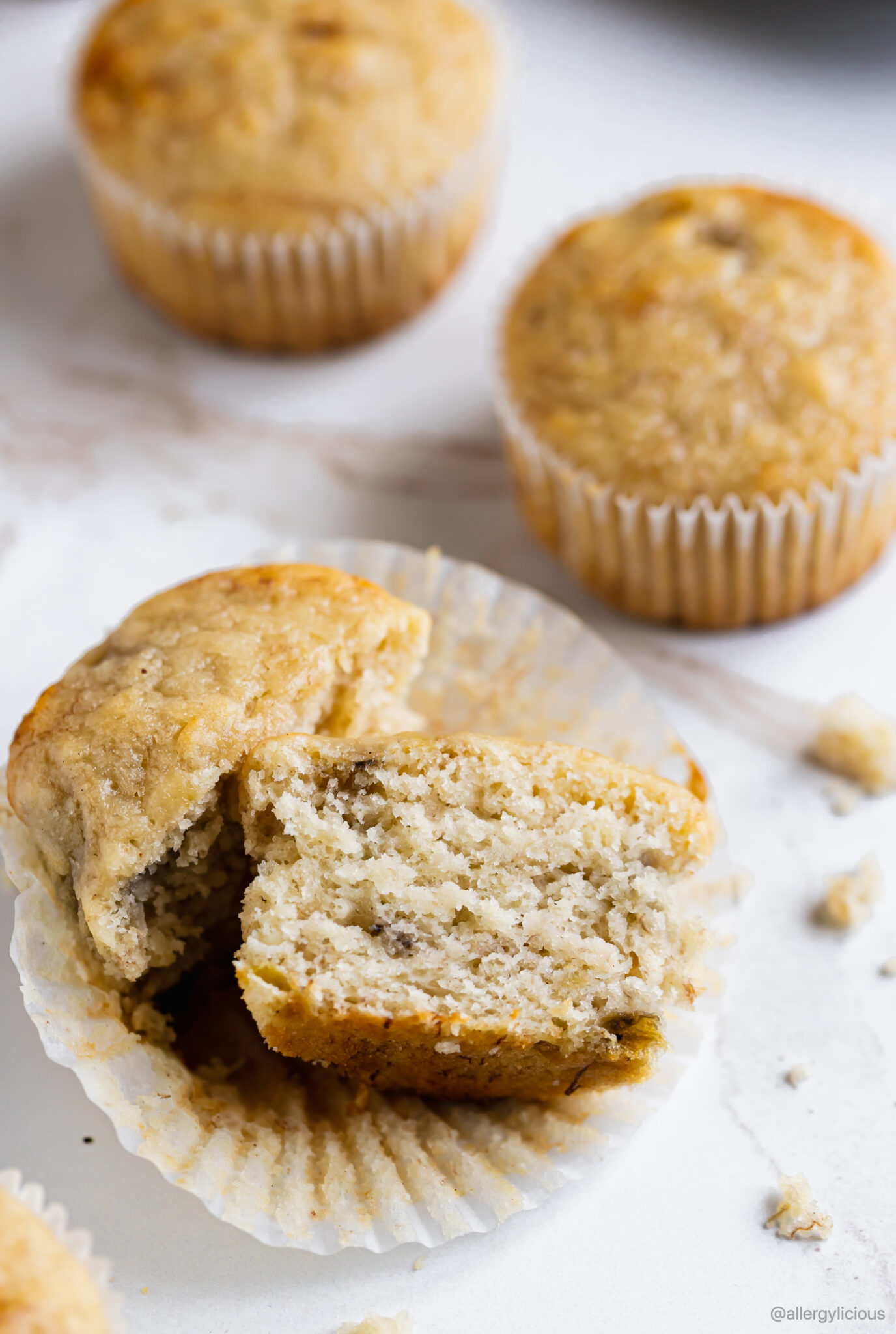 Easy and Delicious Vegan Banana Muffin Recipe Allergylicious
