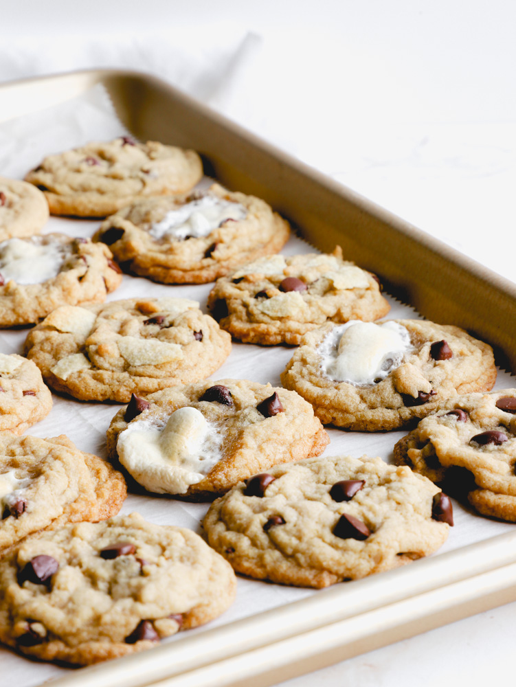 Chocolate chip cookies with coconut oil