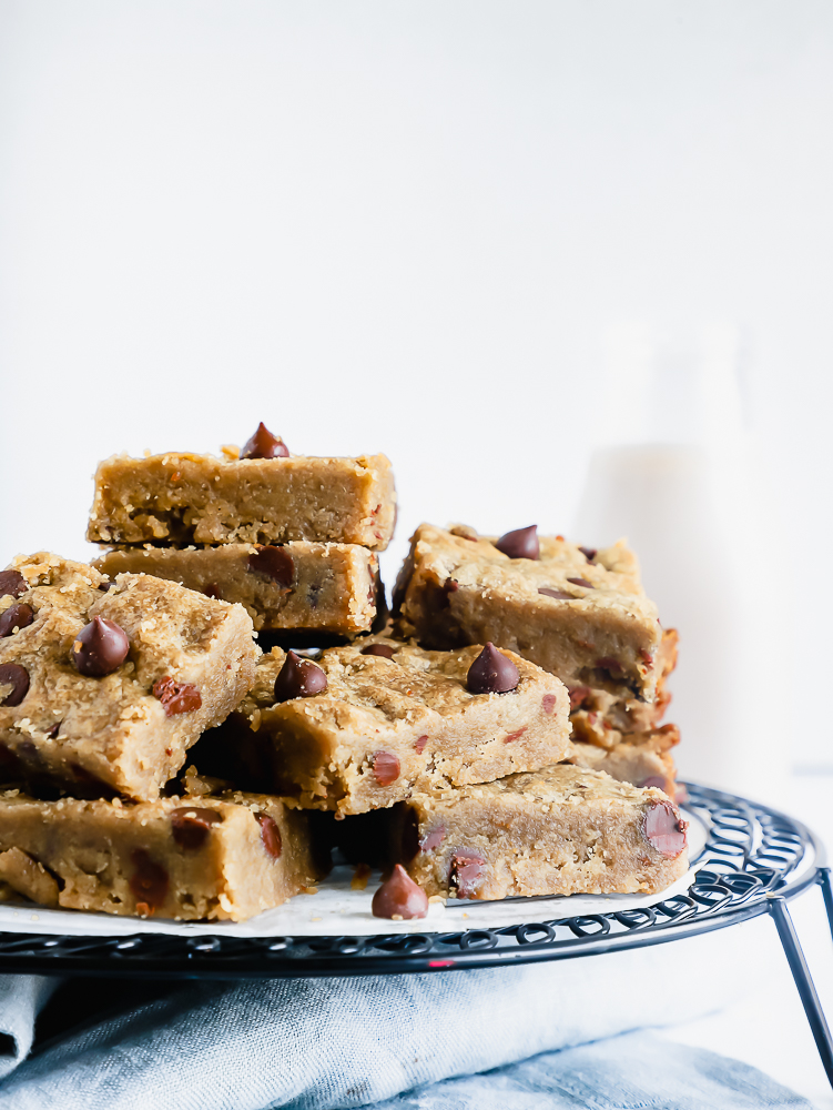 Vegan SunButter Blondies