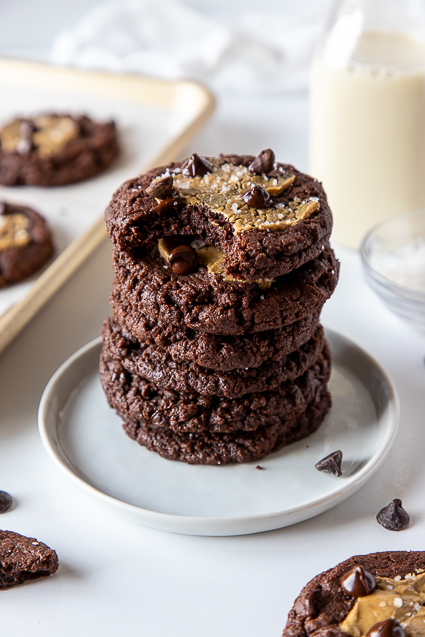 Chocolate Brownie Cookies with SunButter