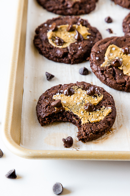 BEST Double Chocolate Cookies With SunButter (Vegan + Gluten Free)